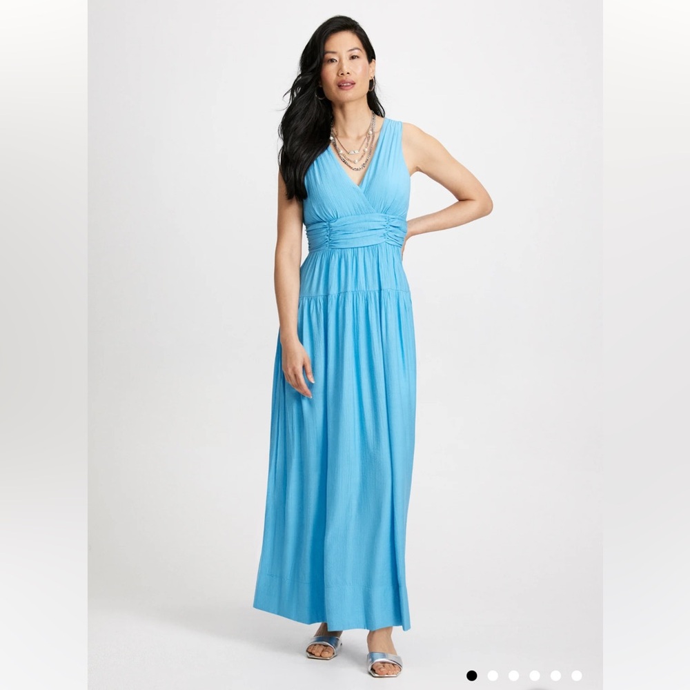Sleeveless Fit & Flare Maxi Dress
